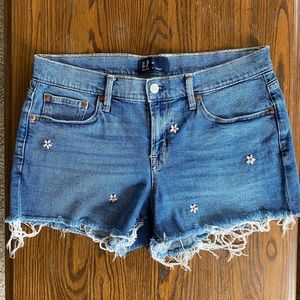 Gap embroidered shorts